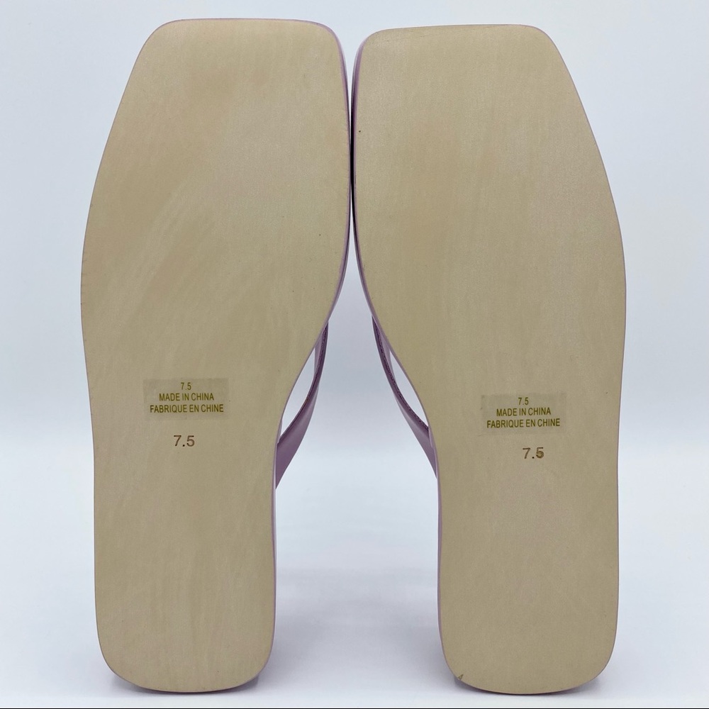 Jeffrey Campbell Dusty Lilac Flavio Platform Flip Flop Sandal - Picture 11 of 15